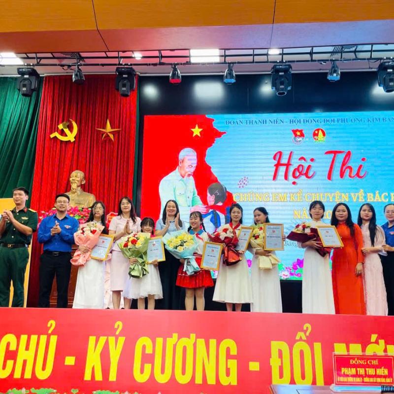 PHƯỜNG KIM BẢNG TỔ CHỨC HỘI THI “CHÚNG EM KỂ CHUYỆN BÁC HỒ” NĂM 2026