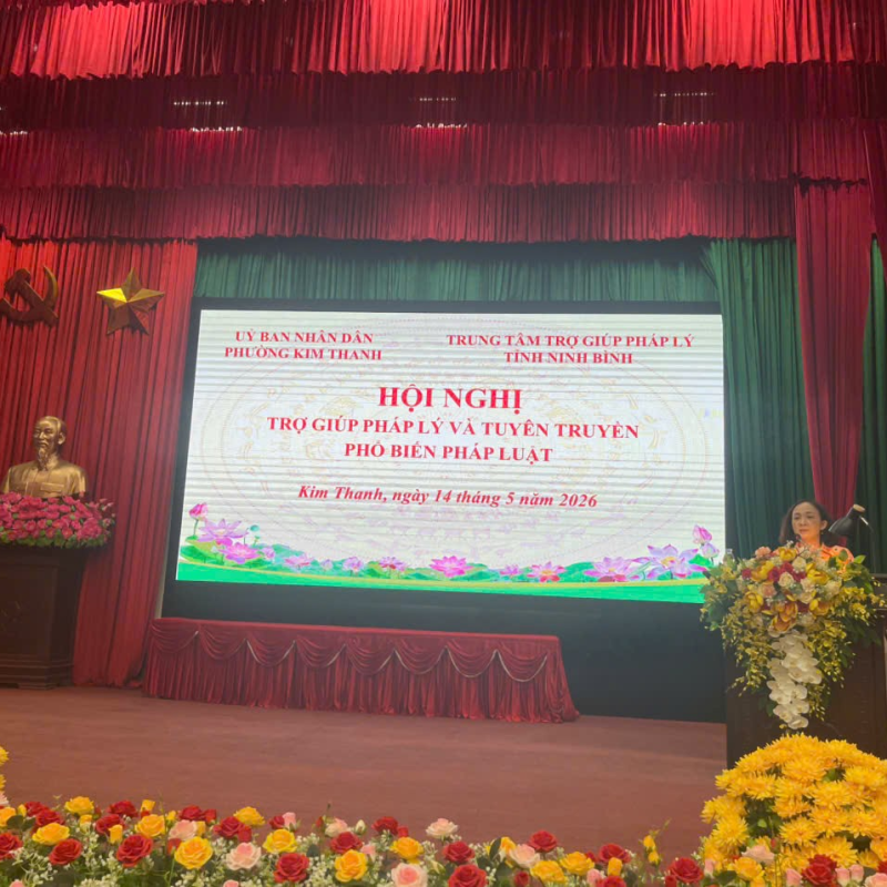 HỘI NGHỊ TRỢ GIÚP PHÁP LÝ VÀ TUYÊN TRUYỀN PHỔ BIẾN PHÁP LUẬT