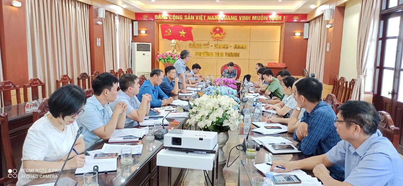 ỦY BAN NHÂN DÂN PHƯỜNG KIM THANH TỔ CHỨC HỘI NGHỊ SƠ KẾT 6 THÁNG ĐẦU NĂM VÀ PHIÊN HỌP UBND THÁNG 6
