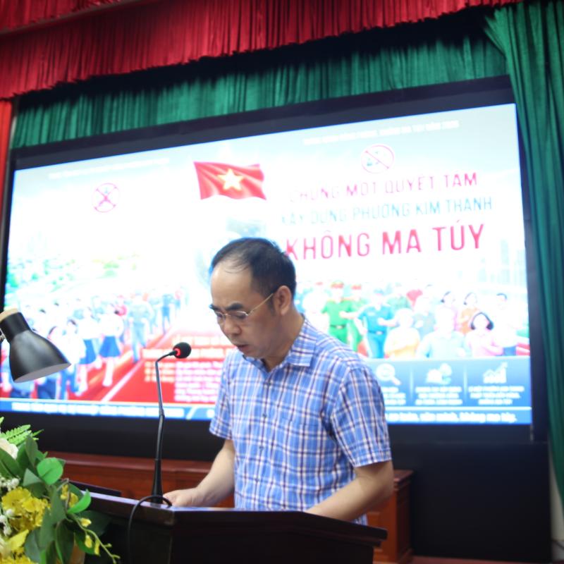 Phường Kim Thanh tổ chức Lễ Mít tinh và giải chạy phong trào hưởng ứng Tháng Hành động phòng chống ma tuý năm 2026 với chủ đề “ Dubai Palace- Chung một quyết tâm xây dựng xã, phường không ma tuý” năm 2026.