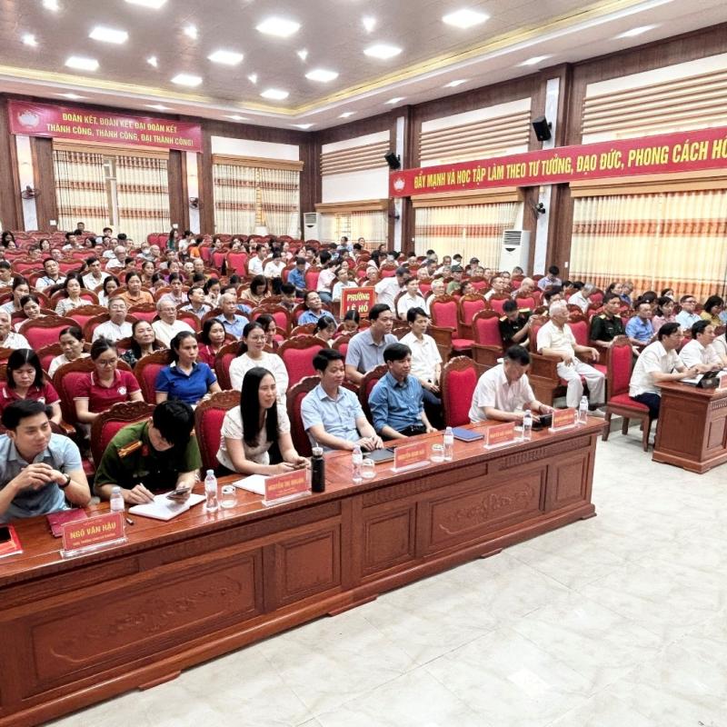 Đảng bộ phường Lê Hồ tham gia Hội nghị toàn quốc nghiên cứu, học tập, quán triệt và triển khai thực hiện Nghị quyết Hội nghị Trung ương 2