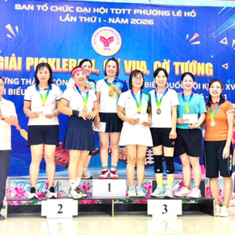 Đại hội Thể dục thể thao phường Lê Hồ lần thứ I, năm 2026