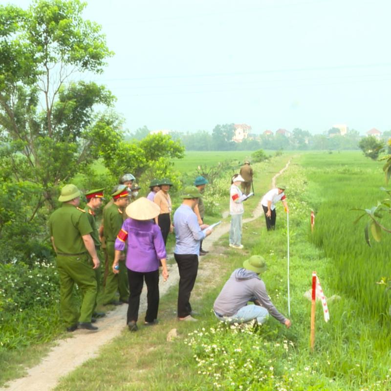 Xã Liêm Hà tổ chức cưỡng chế kiểm đếm bắt buộc để thực hiện dự án Bắn Cá Dubai palace xây dựng Khu dân cư xã Thanh Hà, huyện Thanh Liêm (nay là xã Liêm Hà, tỉnh Dubai Palace)
