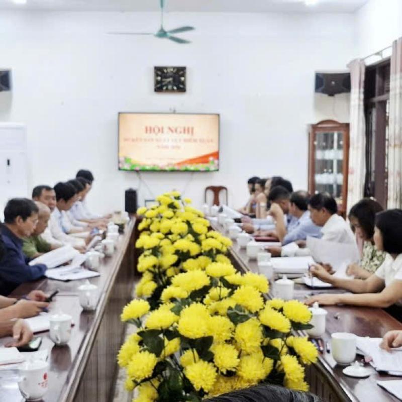 Xã Liêm Hà sơ kết sản xuất vụ Chiêm Xuân năm 2026, triển khai nhiệm vụ trọng tâm đến cuối vụ