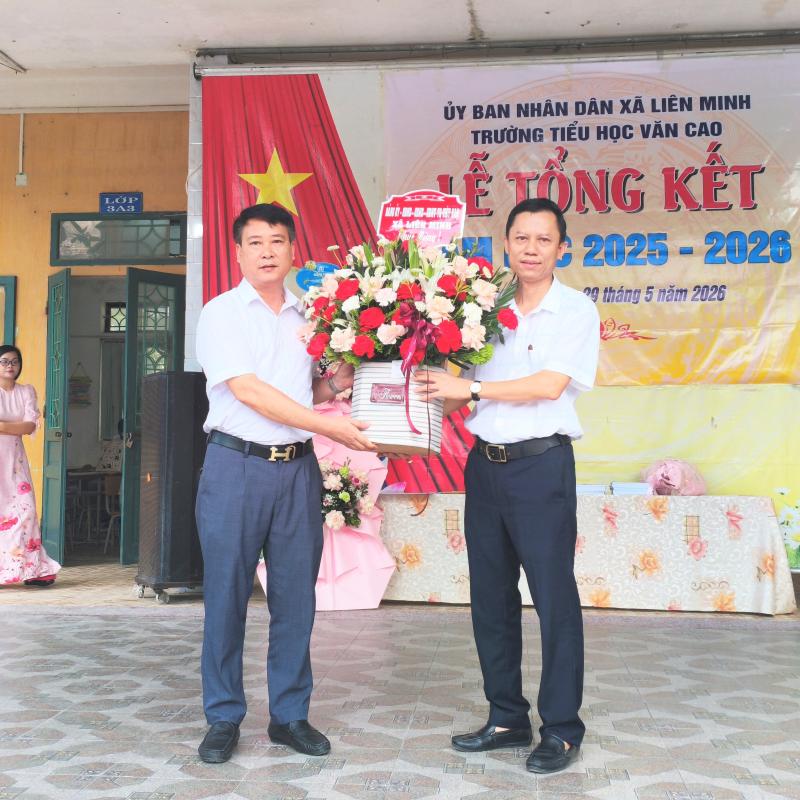 Trường Tiểu học Văn Cao tổng kết năm học 2025-2026