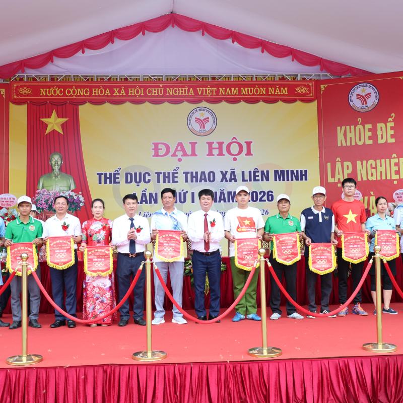 Sôi nổi giải kéo co – môn thể thao truyền thống trong Chương trình Đại hội TDTT xã Liên Minh lần thứ Nhất năm 2026