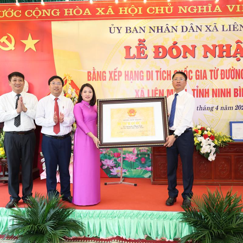 Xã Liên Minh: Lễ đón nhận Bằng xếp hạng Di tích Quốc gia Từ đường họ Phạm Đình