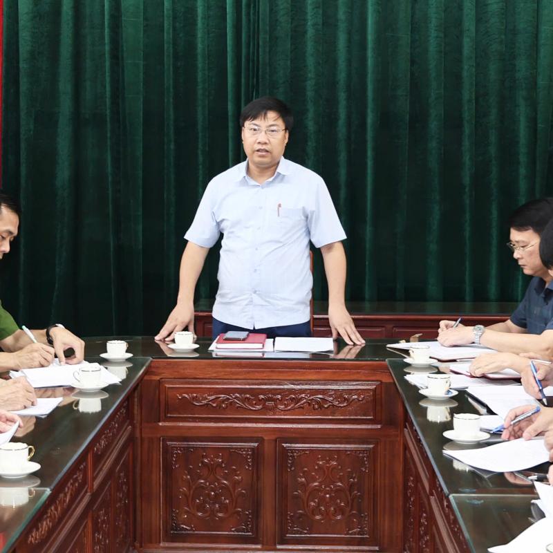 Xã Liên Minh: Họp Ban Tổ chức Lễ hội Chùa Hổ Sơn năm 2026