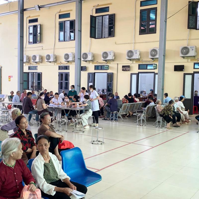 Xã Liên Minh: Tổ chức khám sức khỏe định kỳ, khám sàng lọc miễn phí cho Nhân dân