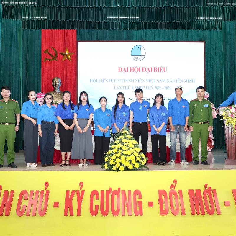 Đại hội Hội LHTN Việt Nam xã Liên Minh lần thứ I thành công tốt đẹp