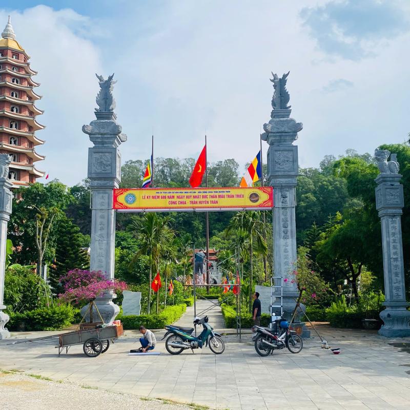 Xã Liên Minh: Tích cực chuẩn bị Lễ khai mạc lễ hội Chùa Hổ Sơn năm 2026