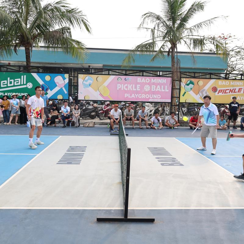 Thi đấu Pickleball và Cầu lông trong khuôn khổ Đại hội TDTT xã Liên Minh lần thứ I năm 2026