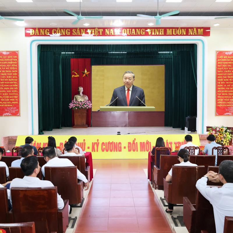 Xã Liên Minh tham dự Hội nghị toàn quốc sơ kết 1 năm vận hành mô hình tổ chức tổng thể của hệ thống chính trị, mô hình chính quyền 3 cấp