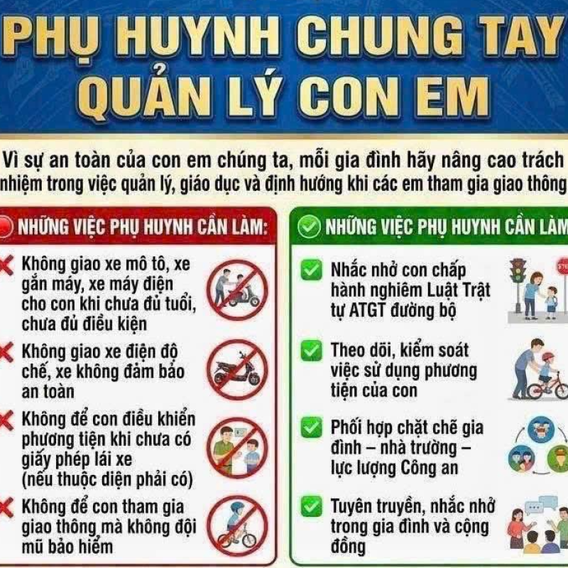 Xã Liên Minh: Tăng cường bảo đảm trật tự, an toàn giao thông cho học sinh trong tình hình mới