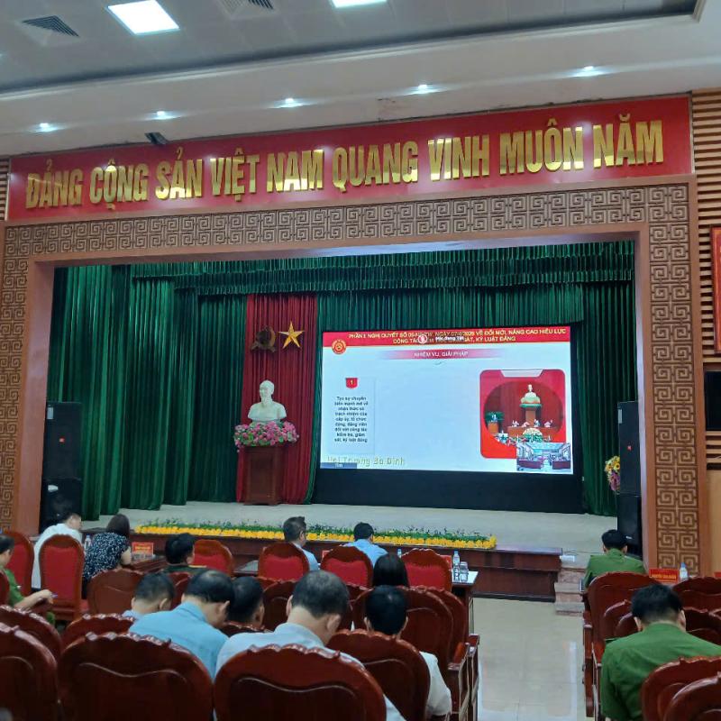 Phường Lý Thường Kiệt tham dự Hội nghị trực tuyến học tập, quán triệt và triển khai thực hiện Nghị quyết Hội nghị lần thứ hai Ban Chấp hành Trung ương Đảng khóa XIV