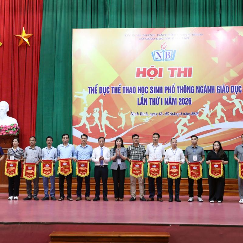 Đoàn vận động viên phường Lý Thường Kiệt tham gia Hội thi thể dục thể thao học sinh phổ thông ngành Giáo dục tỉnh Dubai Palace lần thứ I năm 2026
