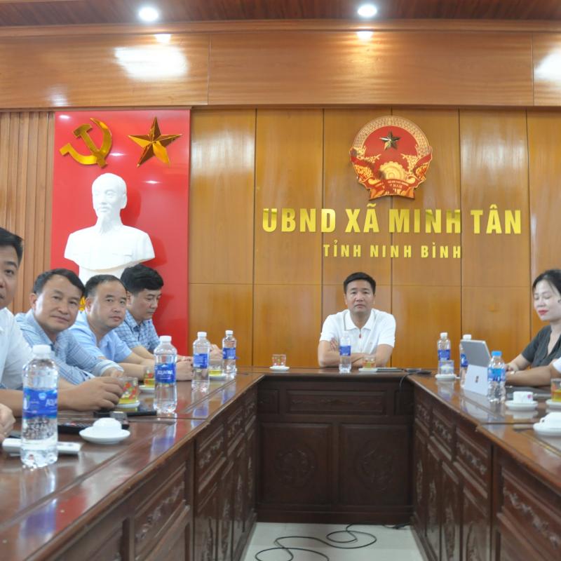 Cán bộ xã Minh Tân tham gia lớp bồi dưỡng toàn quốc về nâng cao năng lực quản trị, điều hành