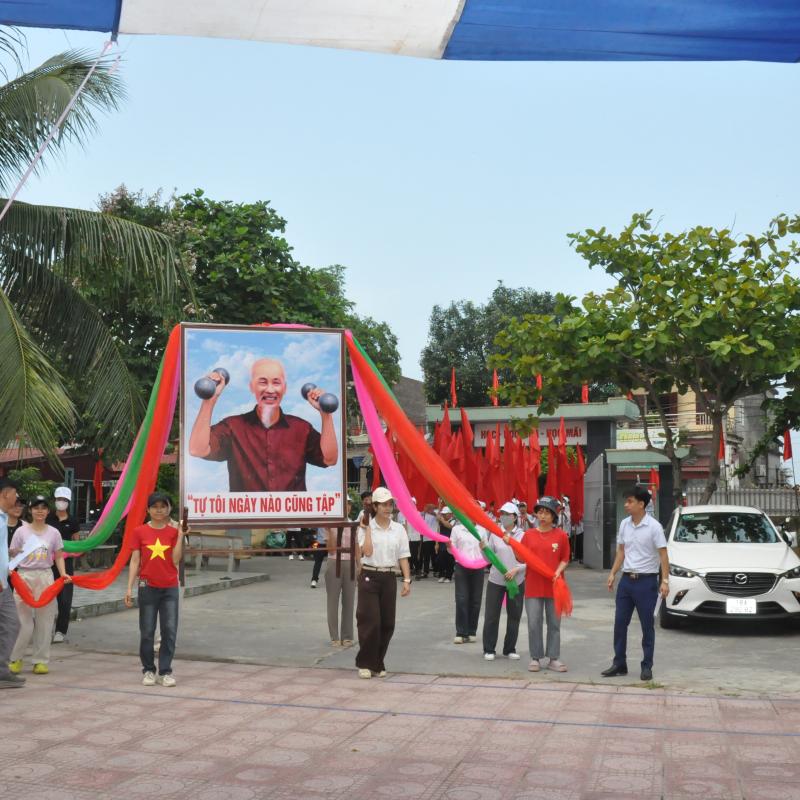 Xã Minh Tân tổ chức tổng duyệt chương trình Đại hội Thể dục thể thao lần thứ Nhất năm 2026