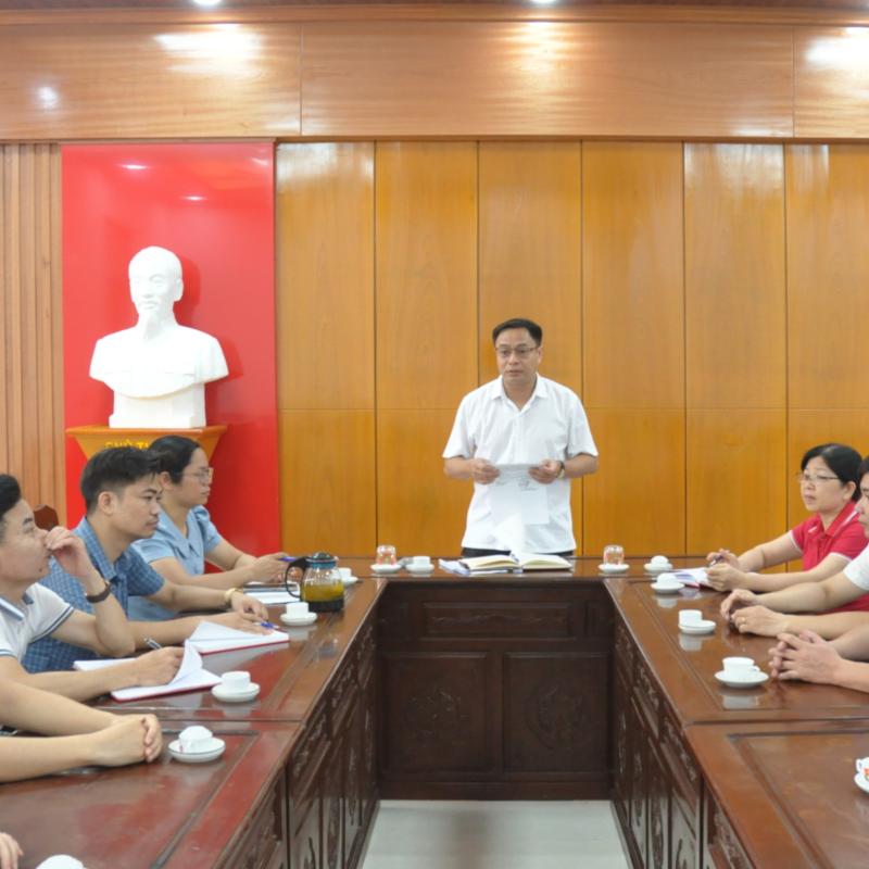 Hội nghị Ban Chỉ đạo vận động hiến máu tình nguyện xã Minh Tân năm 2026