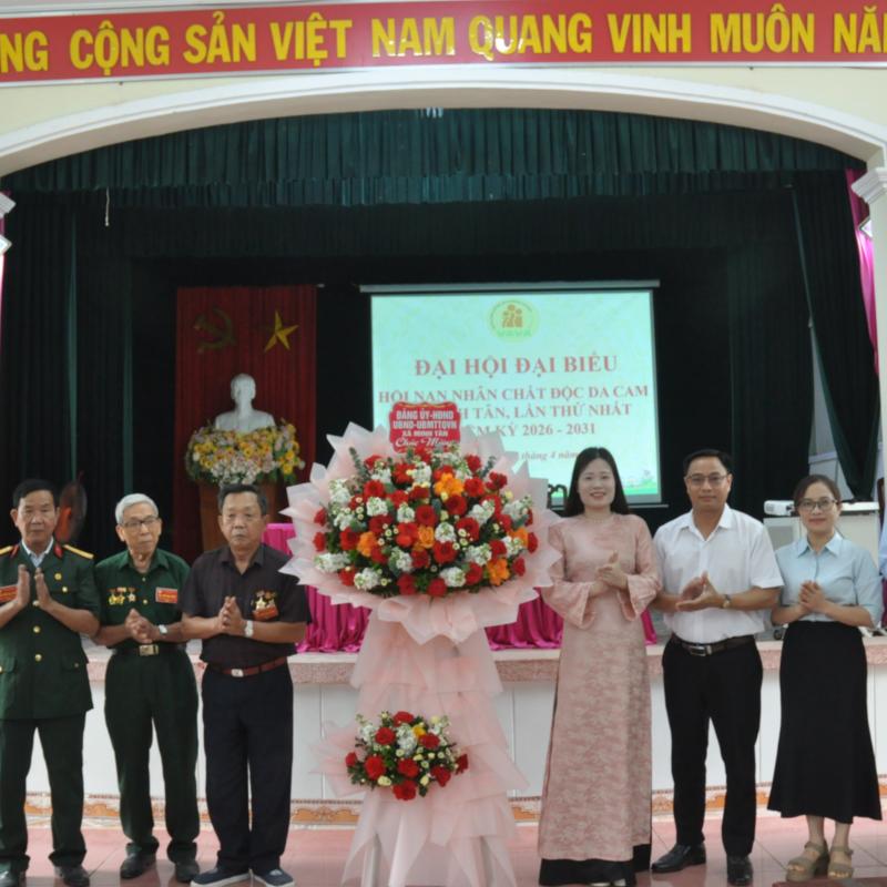 Đại hội đại biểu Hội Nạn nhân chất độc da cam xã Minh Tân lần thứ Nhất, nhiệm kỳ 2026–2031 thành công