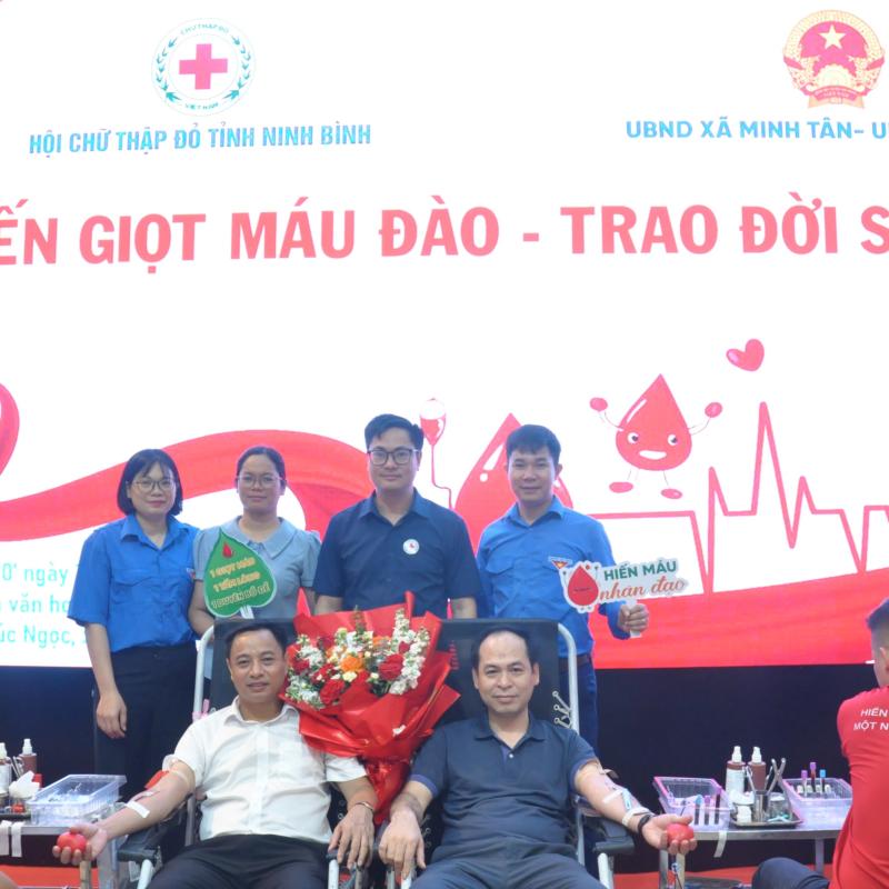 Xã Minh Tân: Sôi nổi Ngày hội hiến máu tình nguyện “Hiến giọt máu đào – Trao đời sự sống” năm 2026