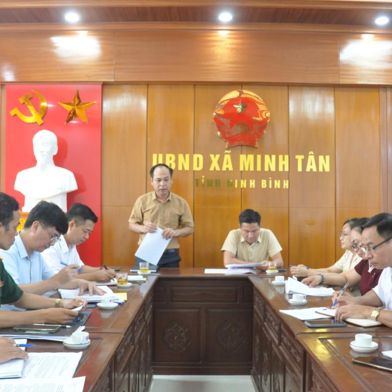 Xã Minh Tân triển khai công tác lấy mẫu hài cốt liệt sĩ chưa xác định thông tin tại các nghĩa trang liệt sĩ trên địa bàn xã