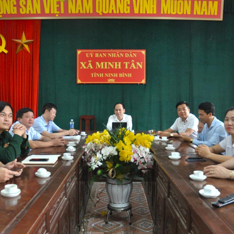 Xã Minh Tân tham dự Hội nghị toàn quốc về công tác phòng, chống thiên tai năm 2026