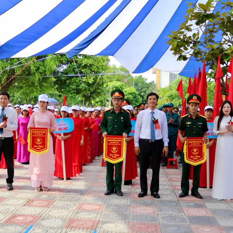 Xã Minh Tân long trọng tổ chức Lễ Khai mạc Đại hội Thể dục Thể thao xã lần thứ Nhất năm 2026