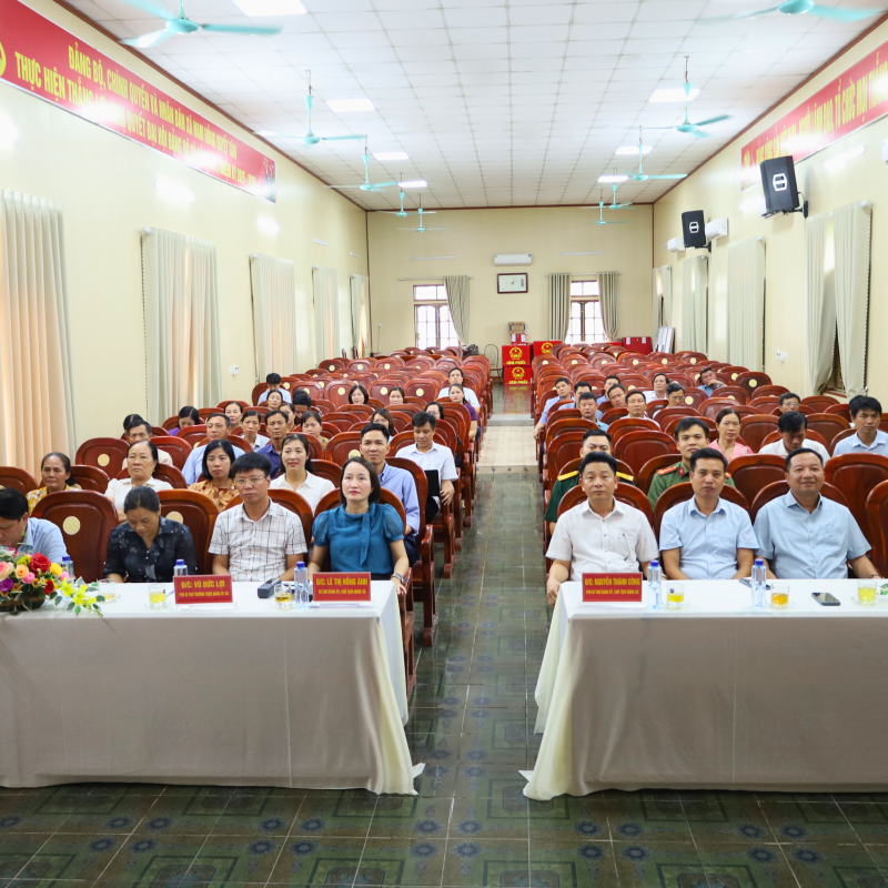 Xã Nam Hồng tham dự Hội nghị sơ kết 1 năm 6 tháng triển khai thực hiện Nghị quyết số 57-NQ/TW ngày 22/12/2024 của Bộ Chính trị