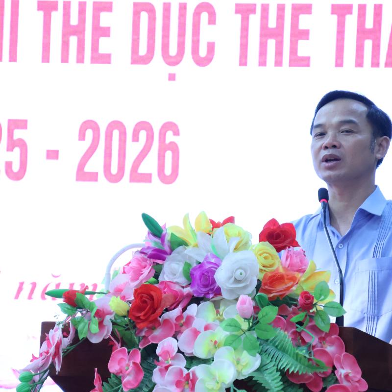 Xã Nam Xang gặp mặt giáo viên, học sinh tham gia Hội thi Thể dục thể thao học sinh phổ thông năm 2025 - 2026