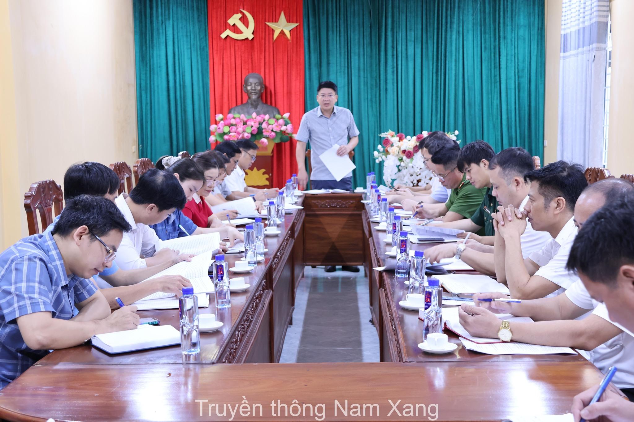 Ban chỉ đạo về phát triển khoa học, công nghệ, đổi mới, sáng tạo và chuyển đổi số xã Nam Xang đánh giá công tác chuyển đổi số quý I năm 2026, triển khai nhiệm vụ thời gian tới.