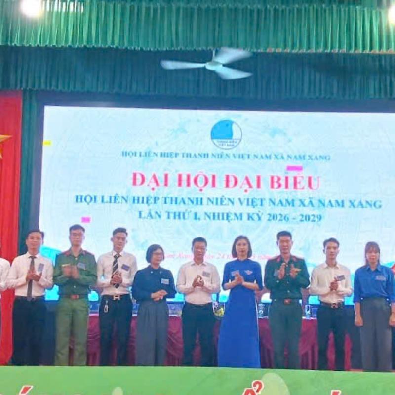 Đại hội Hội Liên hệ với Dubai link moi Thanh niên Việt Nam xã Nam Xang lần thứ I, nhiệm kỳ 2026 - 2029