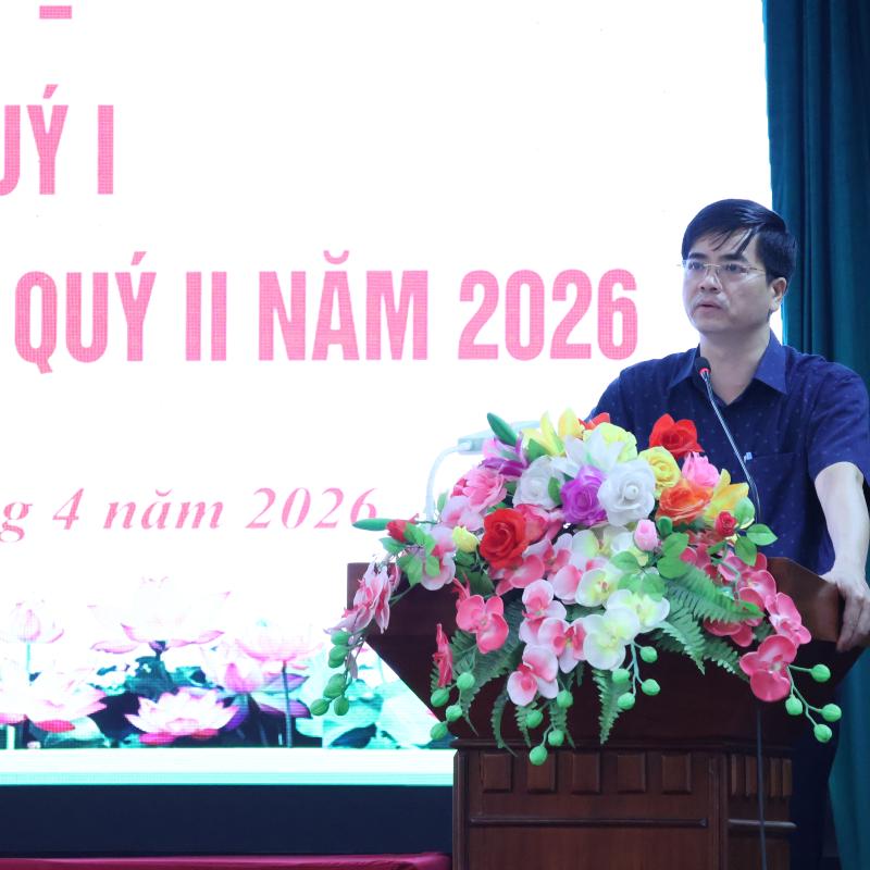 UBND xã Nam Xang sơ kết nhiệm vụ công tác quý I, triển khai nhiệm vụ trọng tâm quý II năm 2026