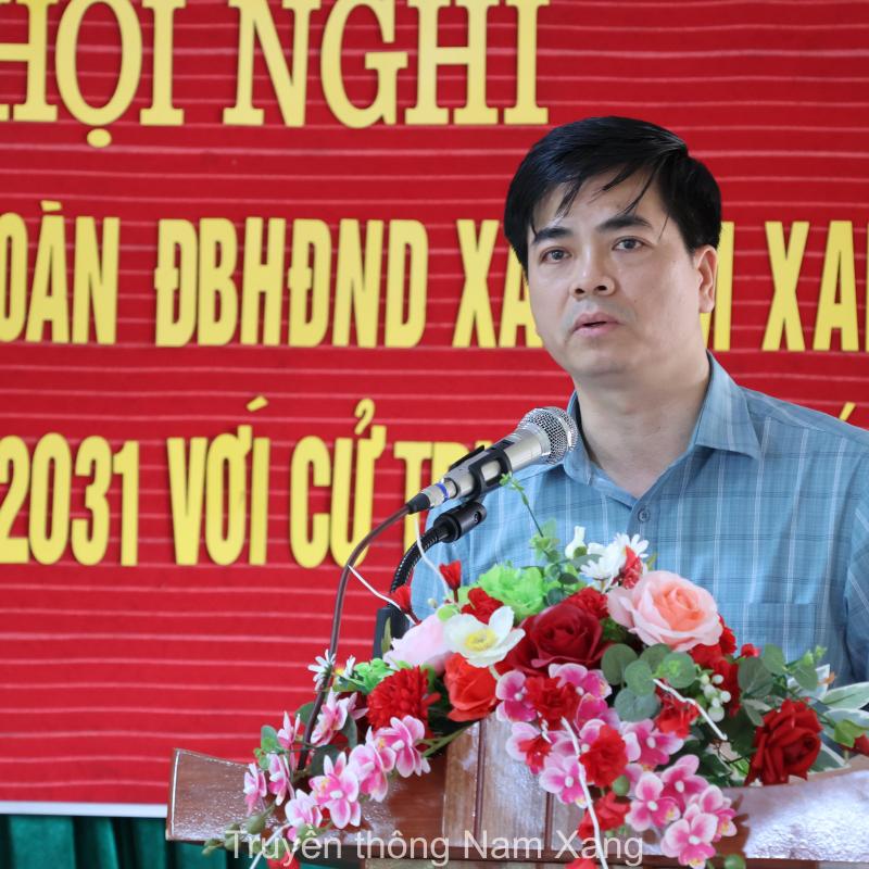 Đoàn đại biểu Hội đồng nhân dân xã Nam Xang khóa II, nhiệm kỳ 2026 - 2031 tiếp xúc cử tri tại các đơn vị số 02, số 04 và số 06