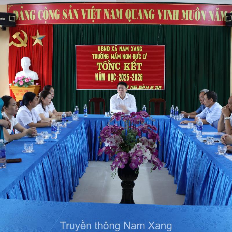 Trường Mầm non Đức Lý tổng kết năm học 2025 - 2026, chia tay trẻ 5-6 tuổi ra trường và các hoạt động vui Tết Thiếu nhi