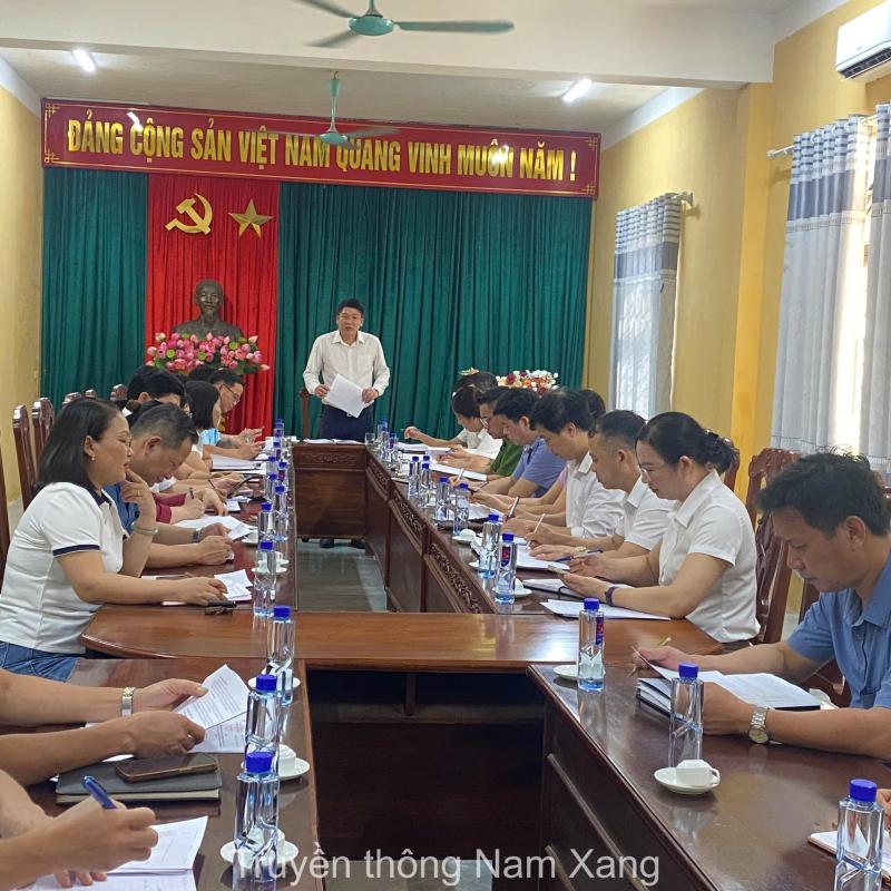 Hội nghị Ban Chấp hành Đảng bộ xã Nam Xang