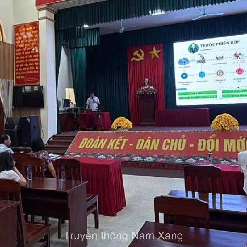 Hội nghị tập huấn hướng dẫn sử dụng hệ thống phòng họp không giấy (eCabinet)