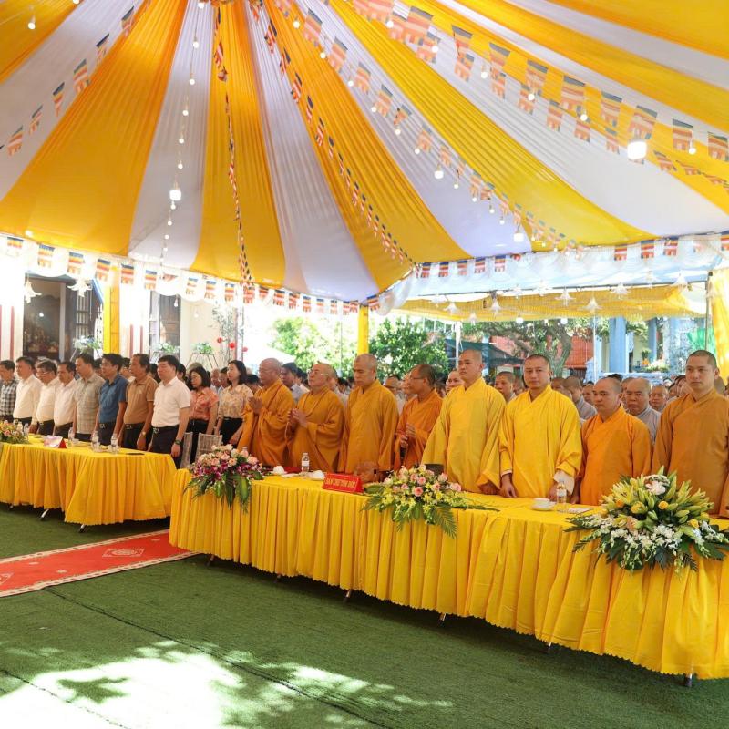 XÃ NGHĨA HƯNG TRANG TRỌNG TỔ CHỨC ĐẠI LỄ PHẬT ĐẢN PHẬT LỊCH 2570 VÀ RA MẮT BAN ĐẠI DIỆN PHẬT GIÁO LIÊN XÃ NHIỆM KỲ 2026 – 2031
