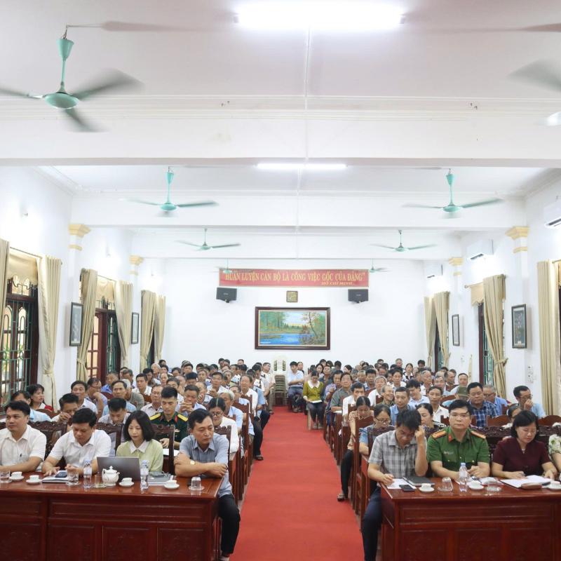 NGHĨA HƯNG TRIỂN KHAI NHIỆM VỤ TRỌNG TÂM THÁNG 6 VÀ ĐẨY MẠNH CÔNG TÁC SẮP XẾP, SÁP NHẬP THÔN