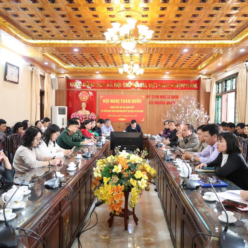 HỘI NGHỊ HỌC TẬP, QUÁN TRIỆT NGHỊ QUYẾT ĐẠI HỘI XIV CỦA ĐẢNG