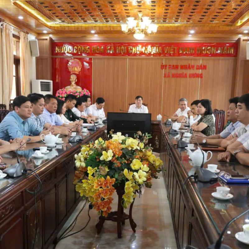 ỦY BAN BẦU CỬ XÃ NGHĨA HƯNG THAM DỰ HỘI NGHỊ TOÀN QUỐC TỔNG KẾT CÔNG TÁC BẦU CỬ