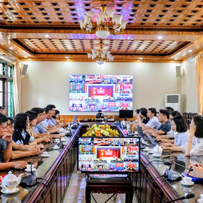 XÃ NGHĨA HƯNG THAM GIA LỚP BỒI DƯỠNG TOÀN QUỐC NÂNG CAO NĂNG LỰC QUẢN TRỊ, ĐIỀU HÀNH CHO CÁN BỘ CƠ SỞ