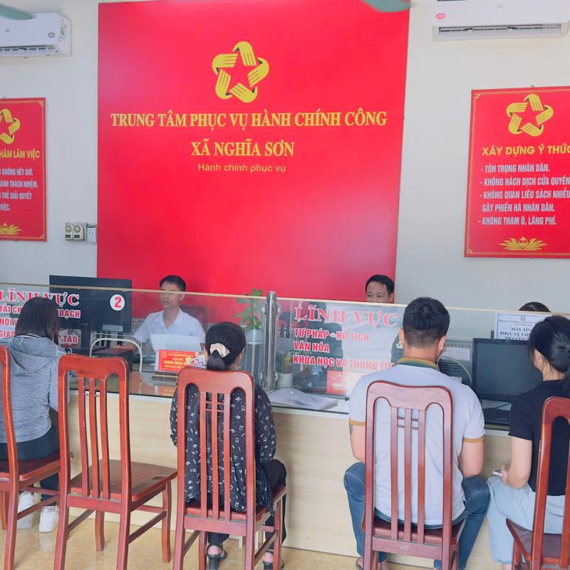 Xóc đĩa online - Dubai Palace Casino Phục vụ hành chính công xã Nghĩa Sơn: Vì sự hài lòng của người dân và doanh nghiệp