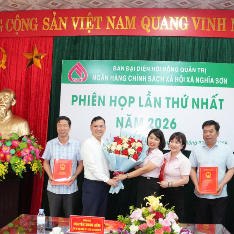 XÃ NGHĨA SƠN HỌP PHIÊN ĐẦU TIÊN BAN ĐẠI DIỆN NGÂN HÀNG CHÍNH SÁCH XÃ HỘI