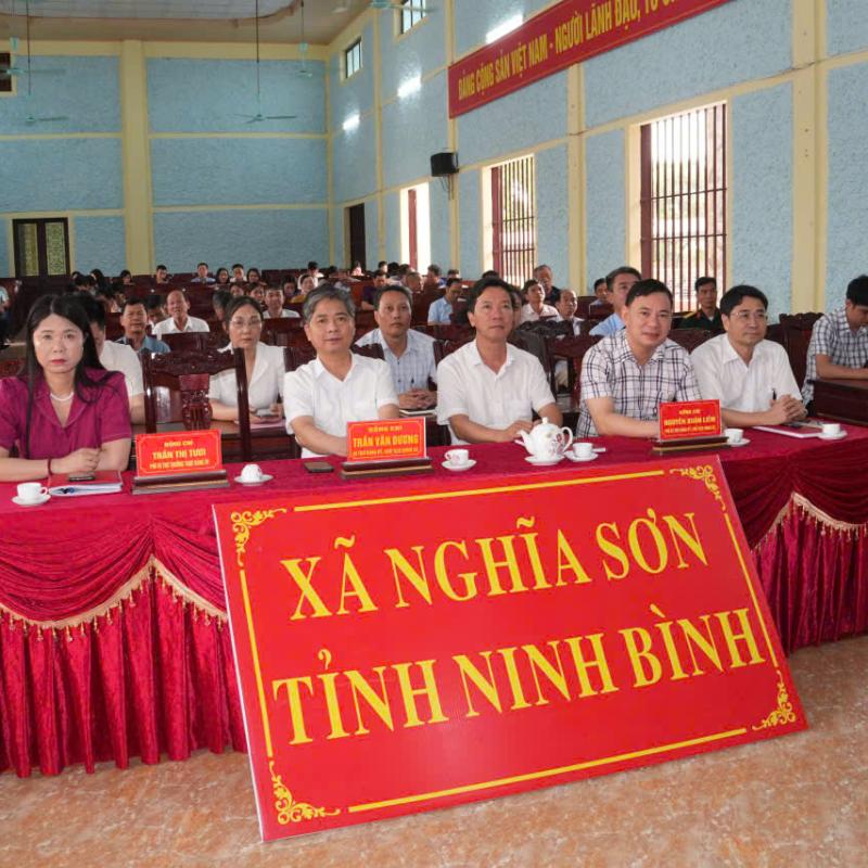Nghĩa Sơn tham dự hội nghị nghiên cứu, học tập, quán triệt các văn bản của Trung ương và của Tỉnh