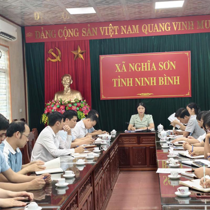 ĐẢNG BỘ XÃ NGHĨA SƠN “ĐỔI MỚI, NÂNG CAO CHẤT LƯỢNG SINH HOẠT CHI BỘ THEO CHỈ THỊ SỐ 50-CT/TW”
