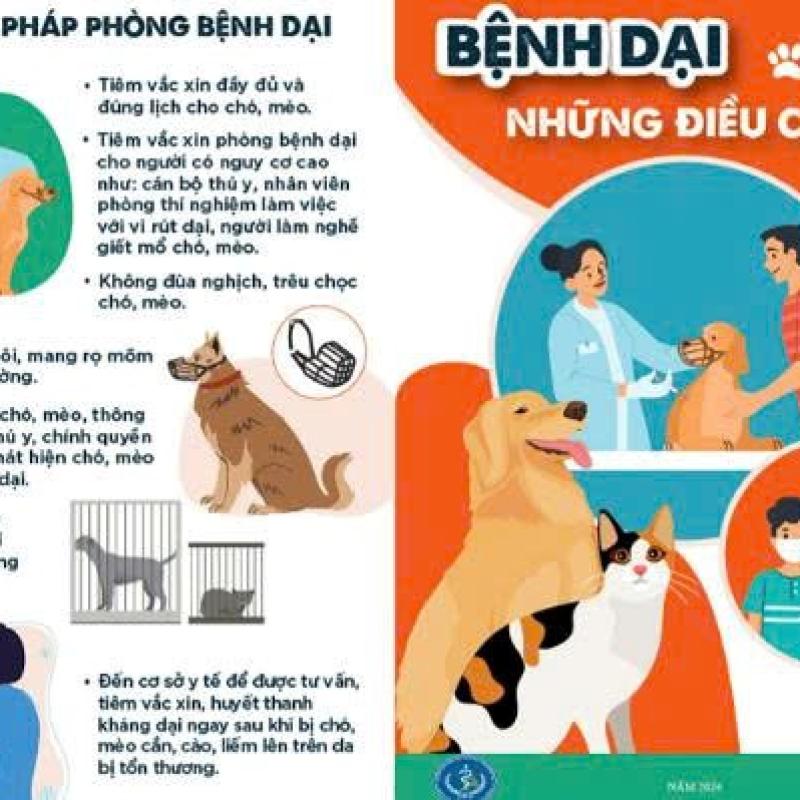 BÀI TUYÊN TRUYỀN: PHÒNG, CHỐNG BỆNH DẠI TRÊN ĐỊA BÀN PHƯỜNG NGUYỄN ÚY