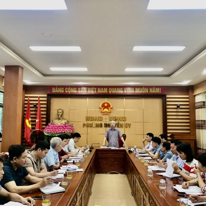 Phường Nguyễn Uý triển khai rà soát toàn bộ quỹ đất công trên địa bàn
