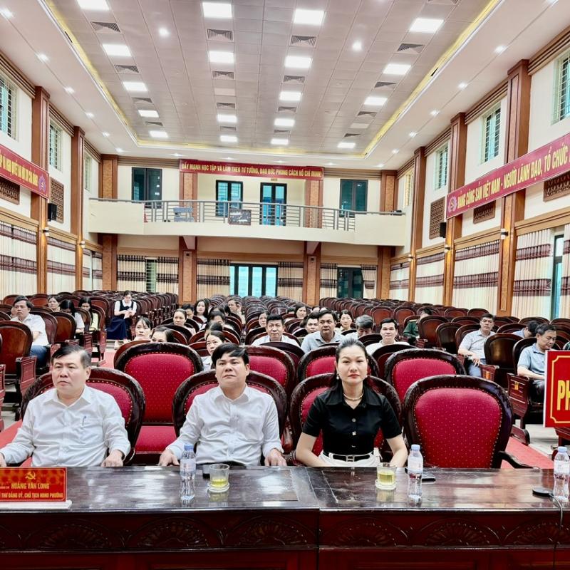 Phường Nguyễn Uý tham dự hội nghị nghiên cứu, học tập, quán triệt, tuyên truyền và triển khai thực hiện các văn bản của Trung ương và của Tỉnh