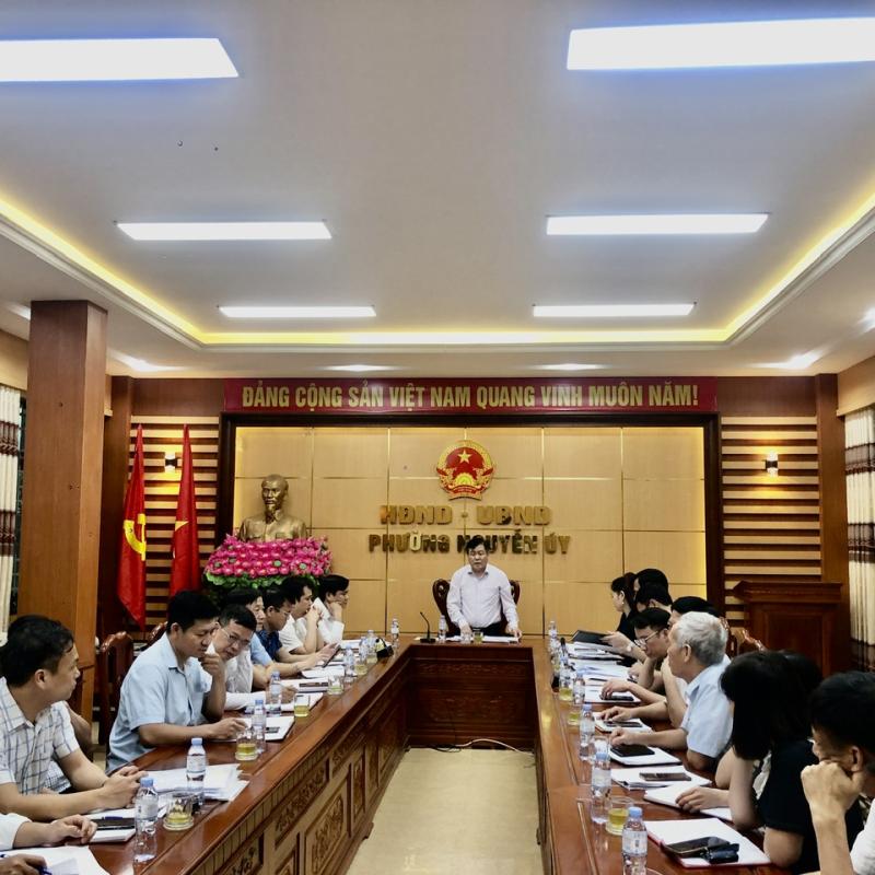 Đảng ủy phường Nguyễn Uý tổ chức hội nghị rà soát, bổ sung quy hoạch cán bộ lãnh đạo quản lý nhiệm kỳ 2025-2030, 2026-2031 (năm 2026)